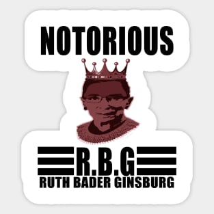 ruth bader ginsburg Sticker